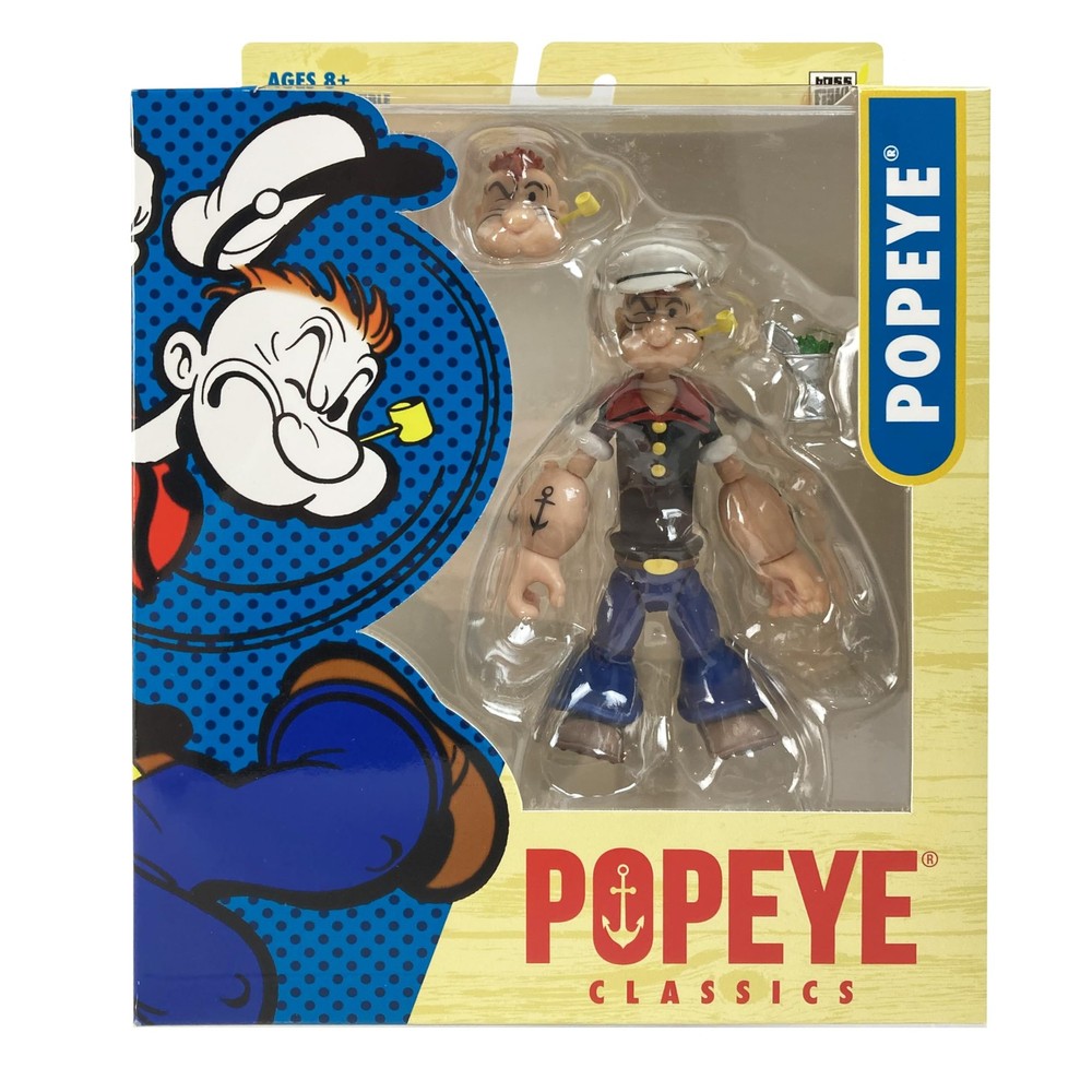Boss Fight Studio Popeye the Sailor Man Classics 1:12, Multicolored