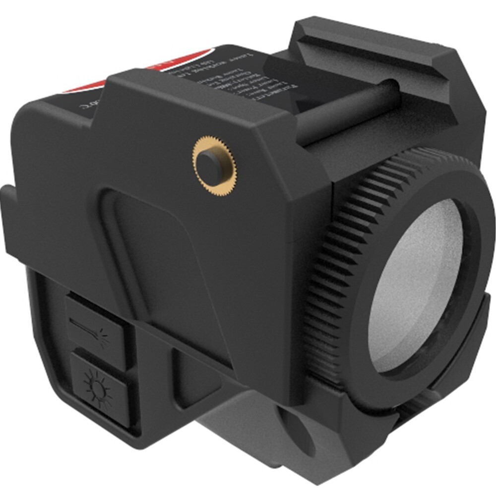 Laspur Compact Green/Red Laser Sight Flashlight Light Combo Rechargeable Battery