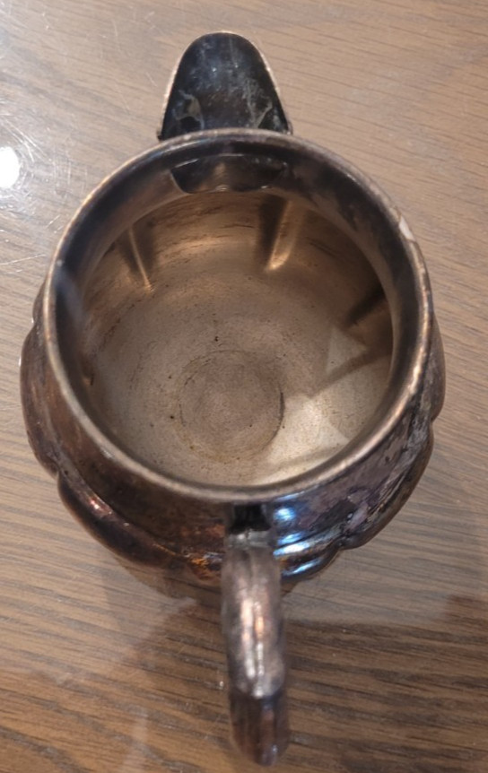 Vintage Silver Plated Creamer Pitcher