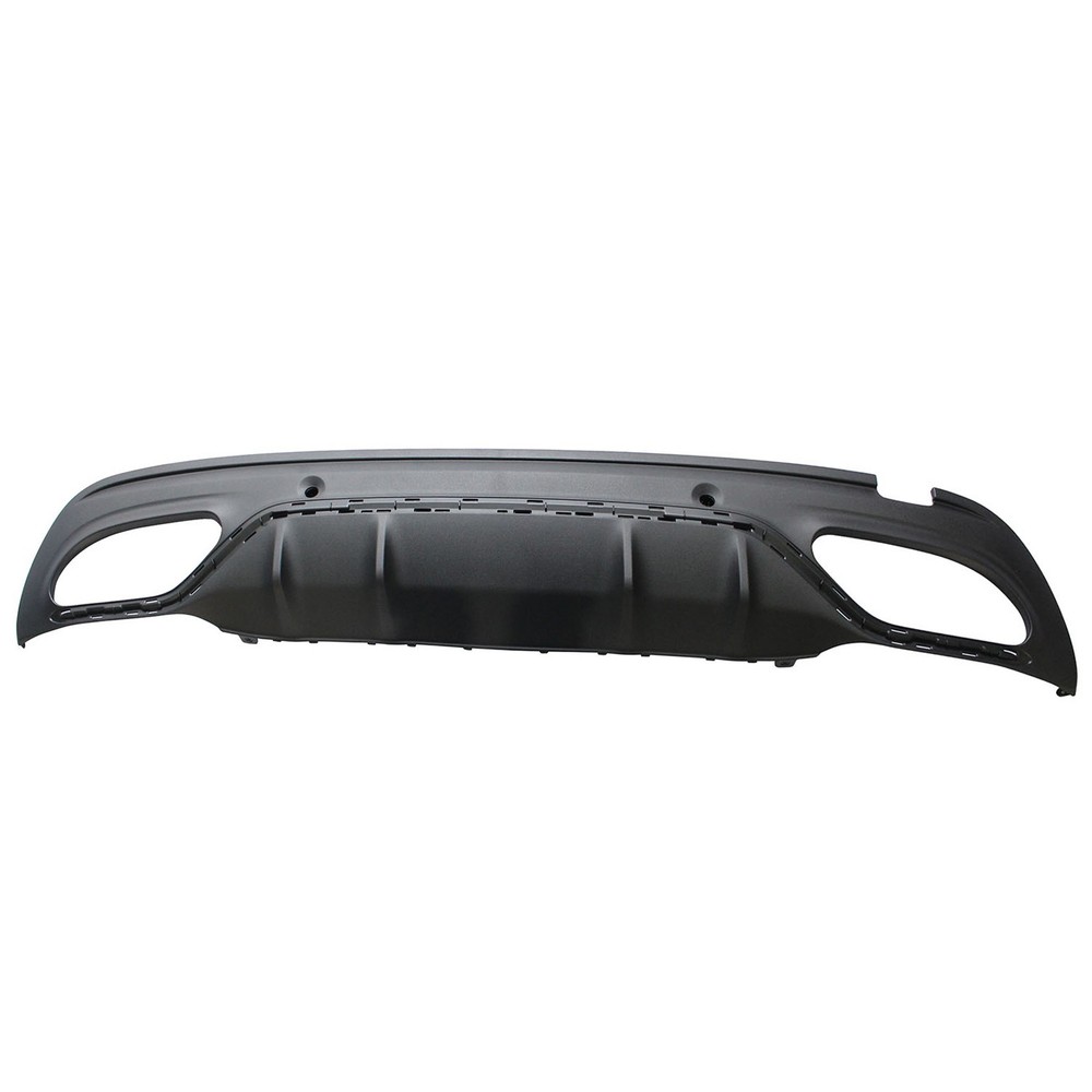 Replacement Black Textured Polypropylene Rear Lower Valance Panel