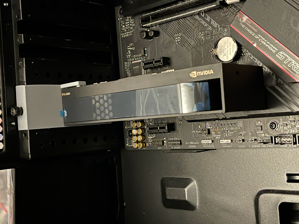 RTX A2000 -2°C Cooling Mounting Bracket