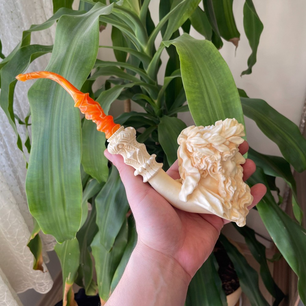 S.Yanik Meerschaum Pipe Zeus