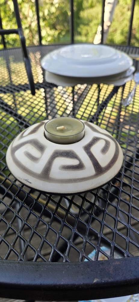 Tealight Holder Votive Peru Pottery  Distributed By Target