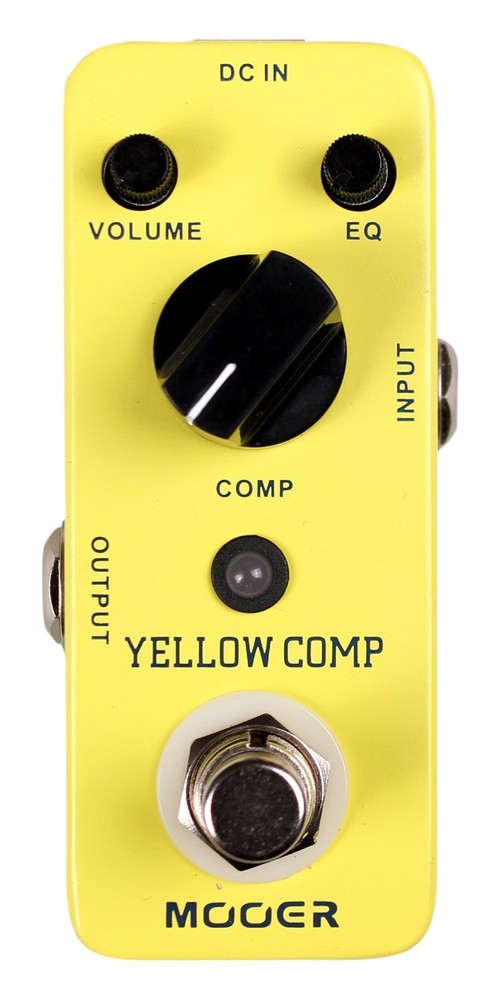 MCS2 Yellow Compression Effects Pedal