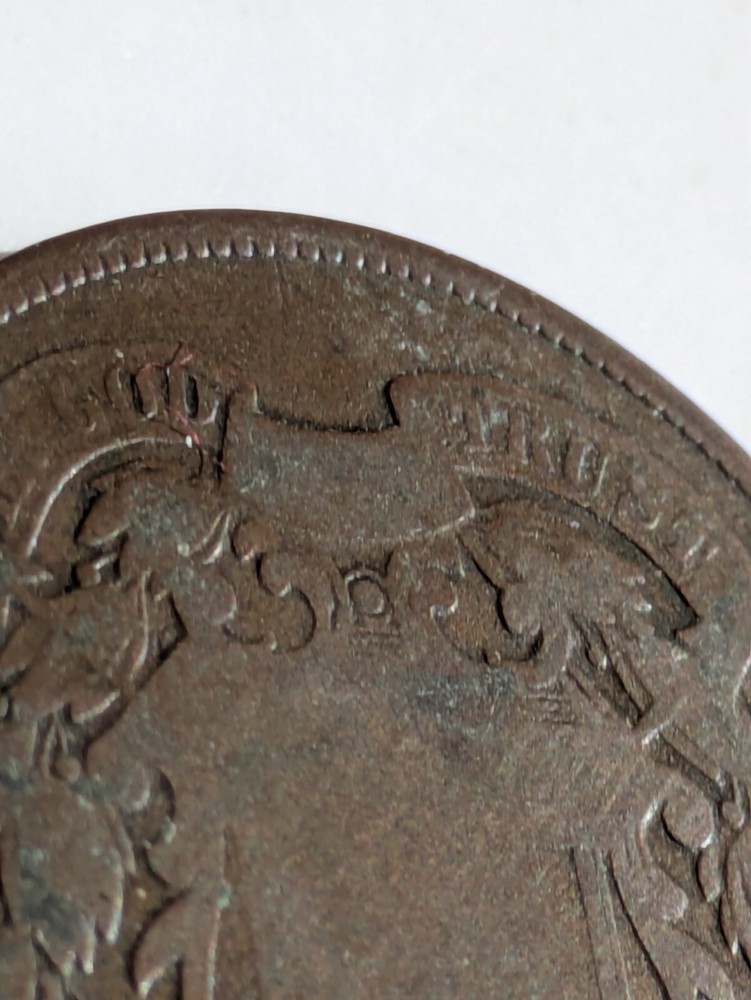 1865 Two Cent Nice Original VG+