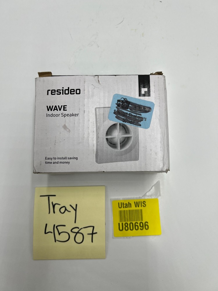 Resideo WAVE Indoor Speaker White