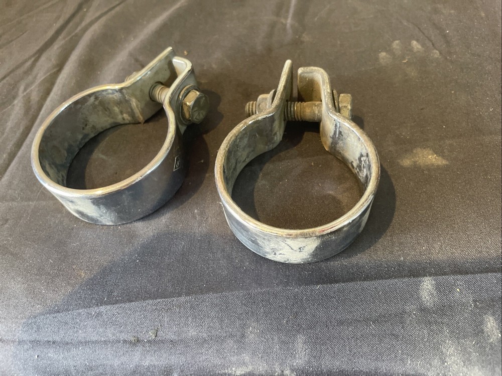 Harley Exhaust Clamps  2”