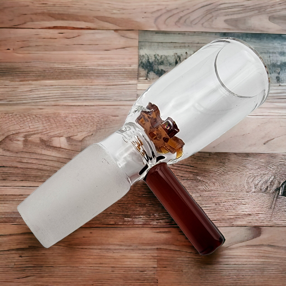 Tall Cylinder Bowl with Built in Screen