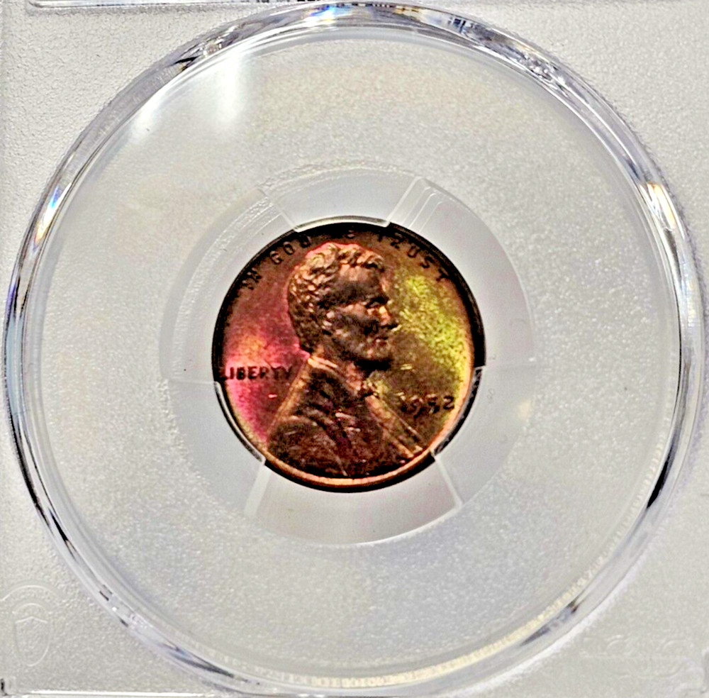 1952- Lincoln Cents PCGS Graded Uncirculated MS64RB