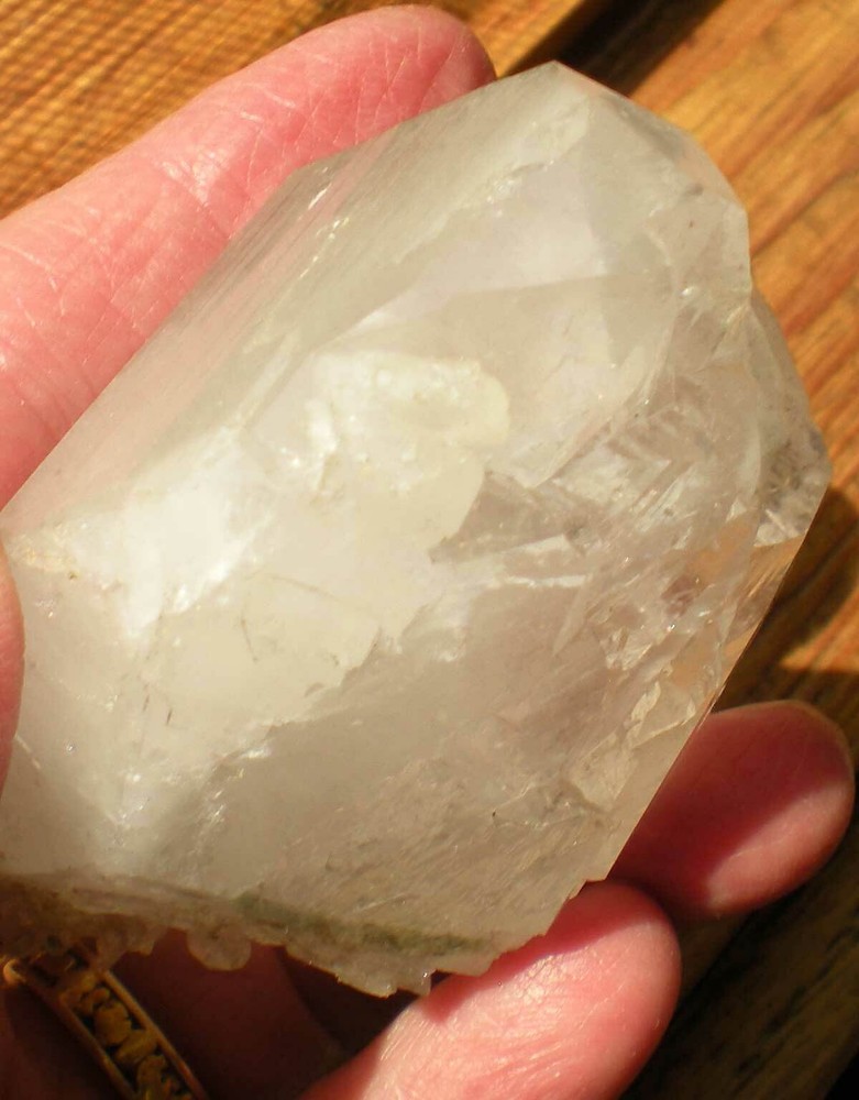 Clear Quartz Crystal - Double Terminated xt211