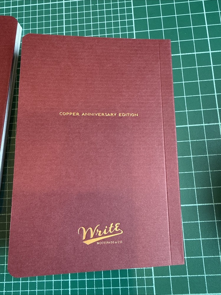 Write Pocket Notebook -7th Anniversary Copper Edition - 3 Pack, 64 Ruled Pages