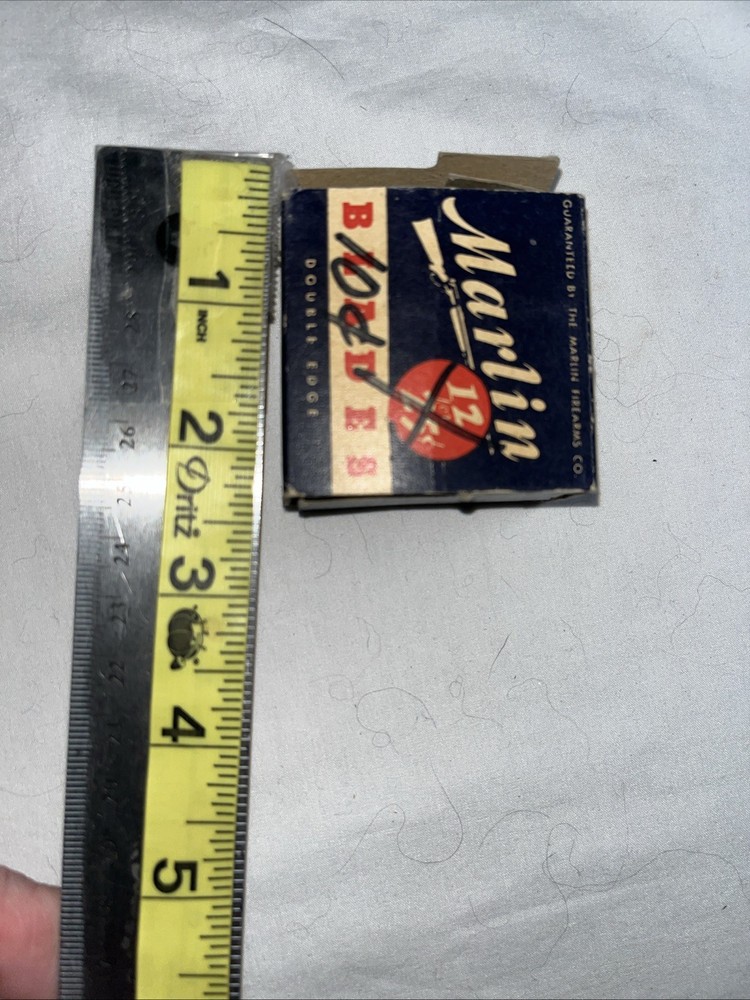 Vintage Marlin Firearms Co. Double Edge Box