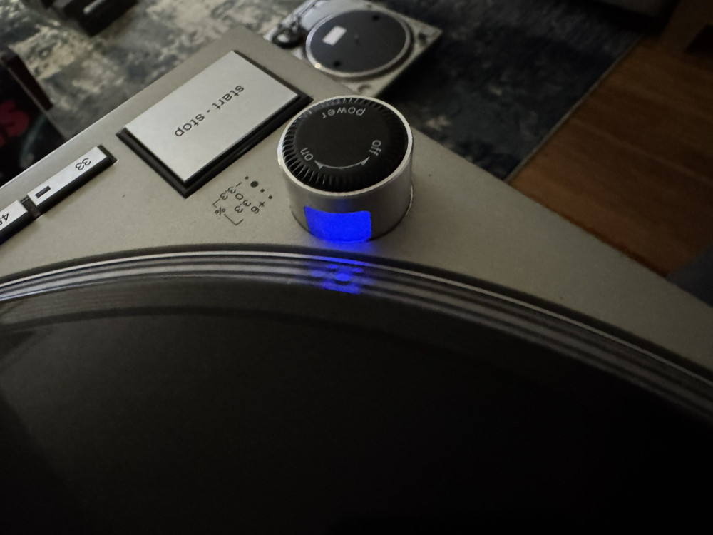 OEM Technics SL-1200 M3D power switch, start/stop, & speed selection, READ!!!