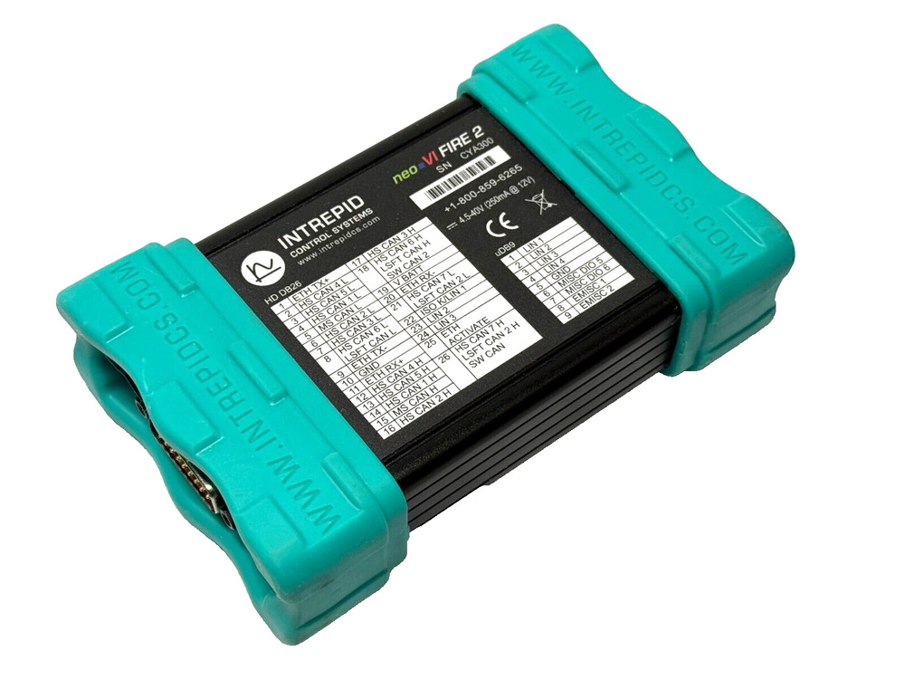 Intrepid NeoVI Fire 2 Multi-Protocol Vehicle Interface & Data Logger
