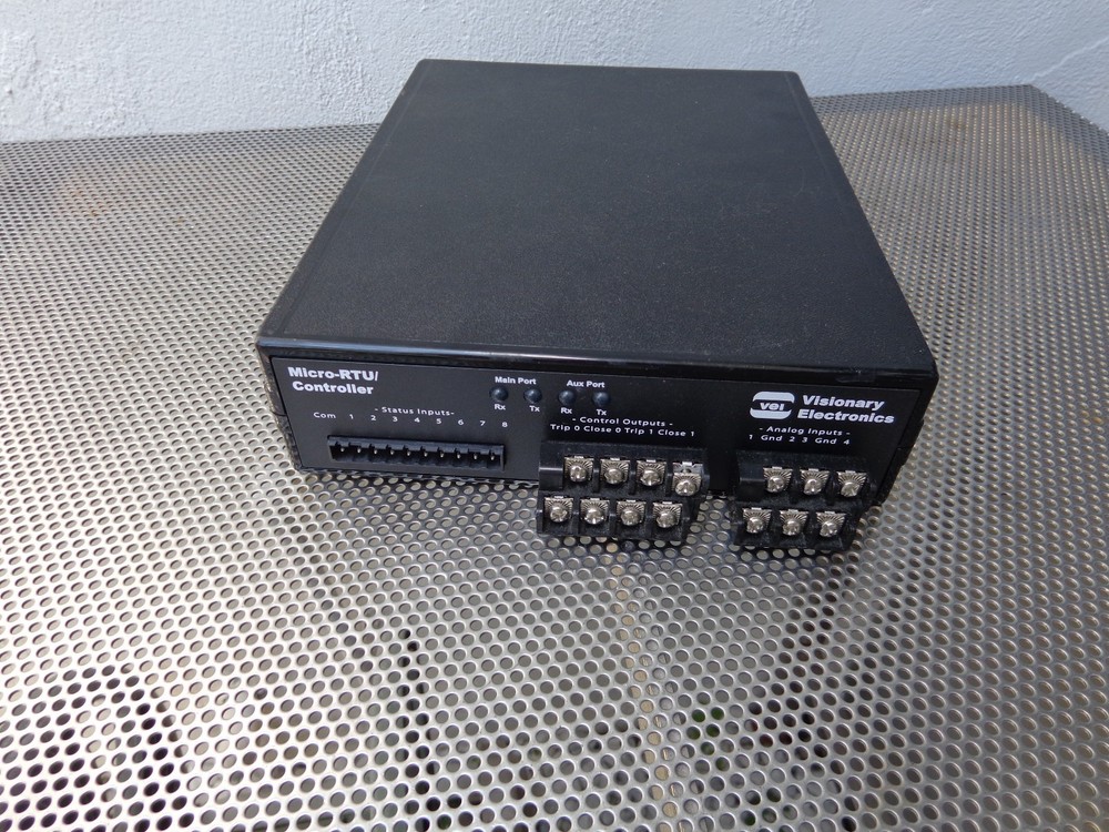 VISIONARY ELECTRONICS MICRO-RTU  ETHERNET CONTROLLER NEED AC ADAPTER RTU