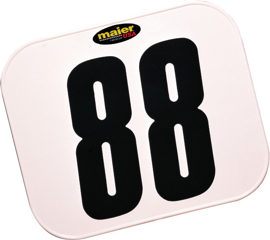 Maier Mfg Rectangular Class C Plate 509891 White