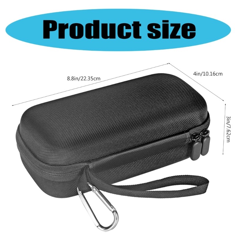 Speaker Case Storage Bag Protective Pouches for 2 Speaker Protector