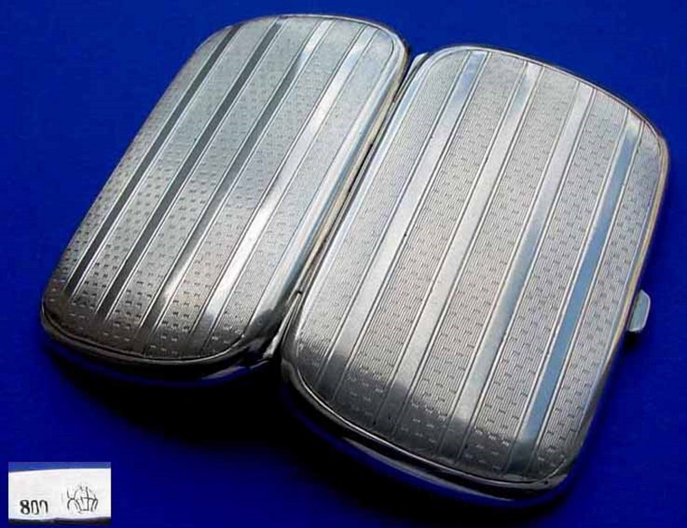 Gorgeous 800 Silver Card Holder Z302