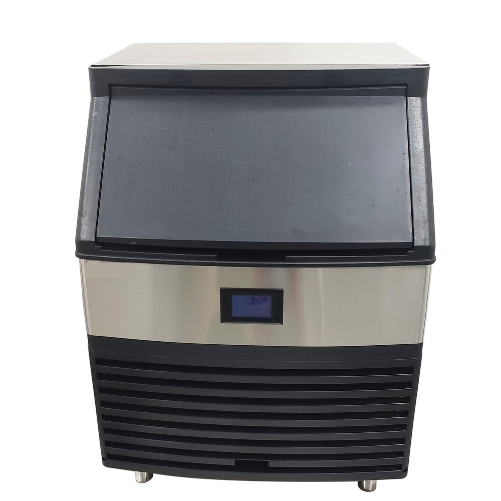 Automatic Commercial Ice Machine160KG Ice Making Capacity Ice Cube Maker Stainle