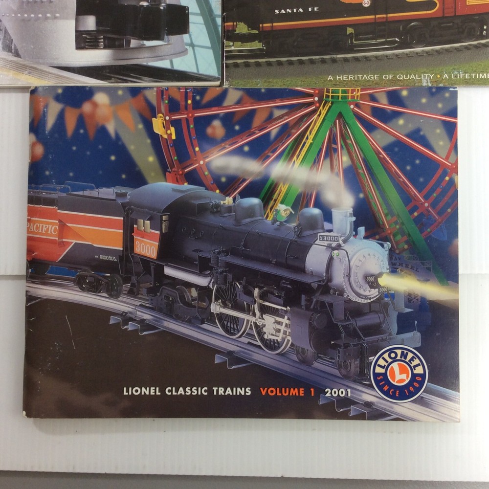 Lionel Train Catalog Back Issue 1996 1999 2001 2007 2009