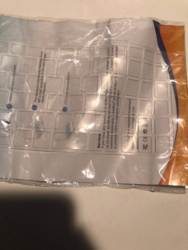 CASEBUY Keyboard Cover Clear