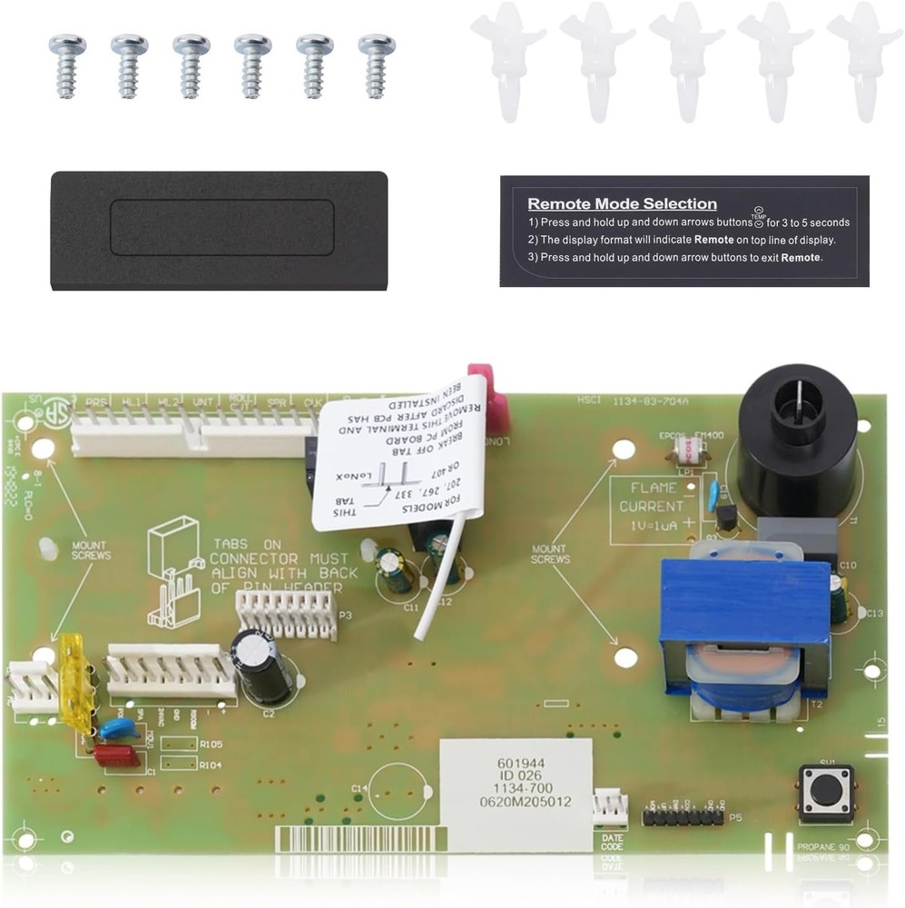 013464F Replacement for Raypak Digital Gas Heater Control Board for 185B, 265B,