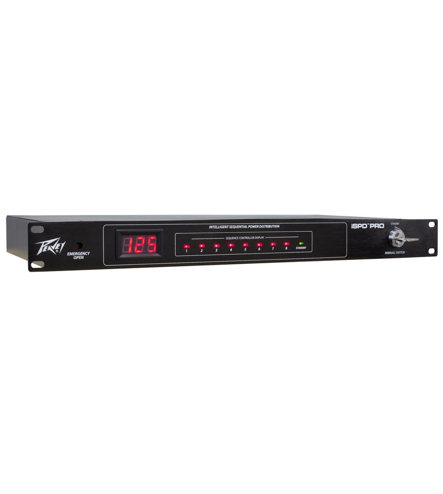 PEAVEY ISPD Pro Programmable Power Sequencer Ships FREE to ALL US Zip Codes