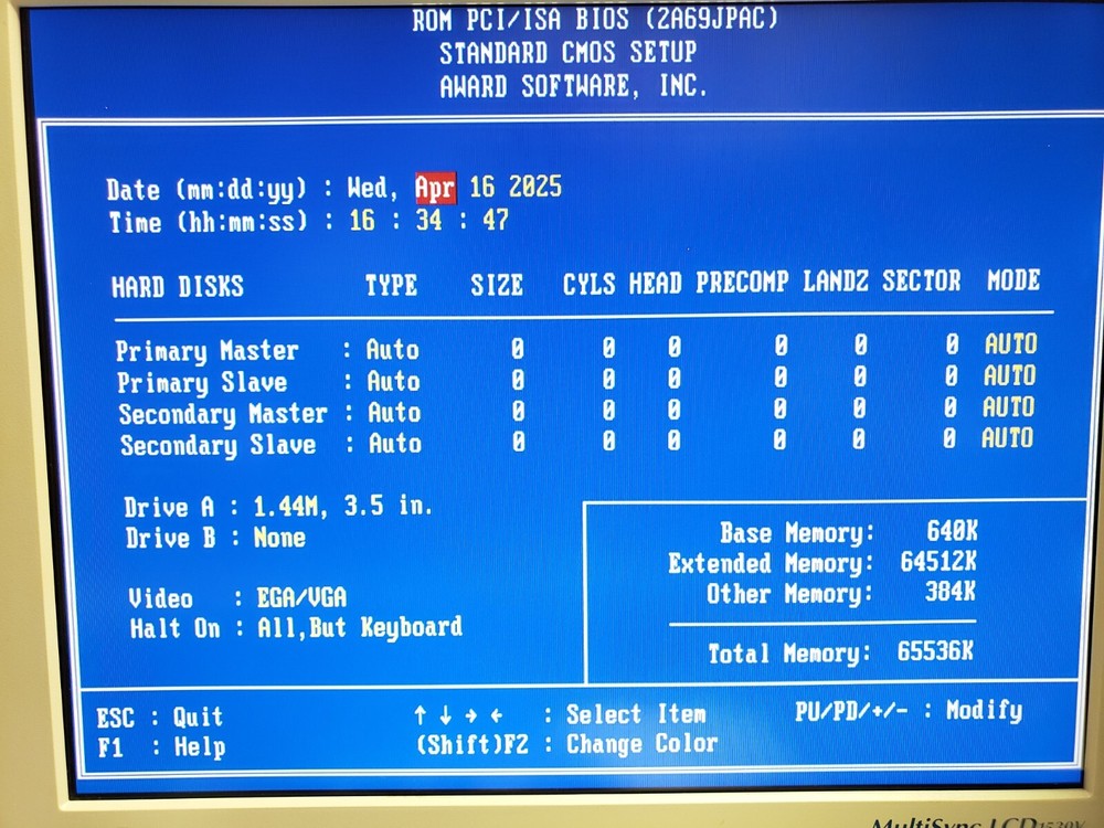 Vintage Original Northgate Clone PC Beckhoff EPoX EP-LX370Y Computer, Working