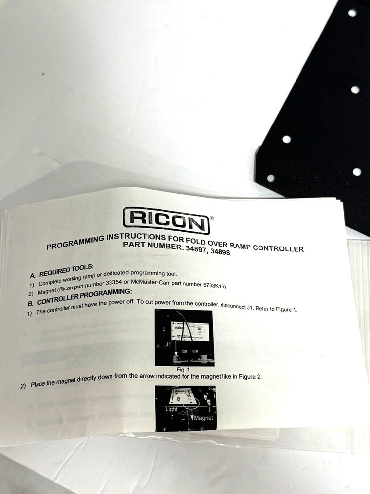 Universal Ricon Fold over Ramp Controller Kit RI20707 / 38416