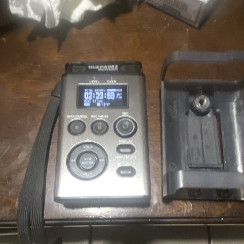 Marantz Handheld Digital Recorder Battery-Powered Professional Audio Device