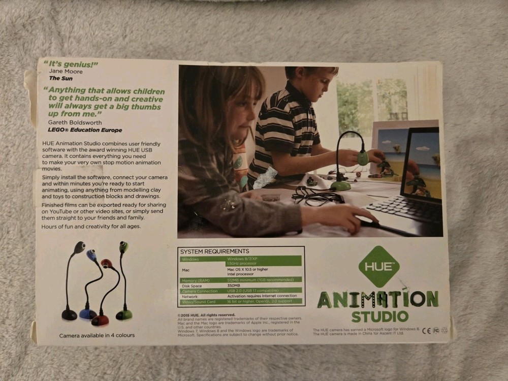 HUE Animation Studio NEW OPEN BOX