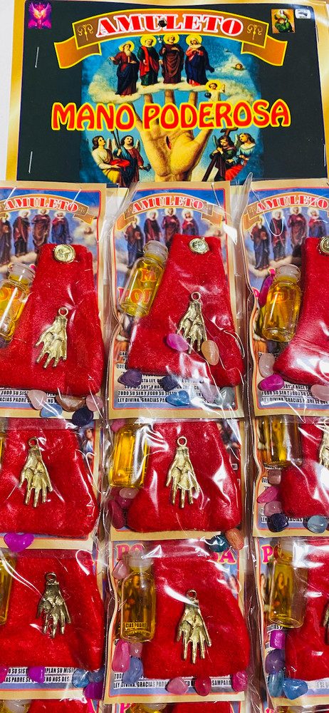 MANO PODEROSA - POWERFUL  HAND OF GOD Amuleto AMULET