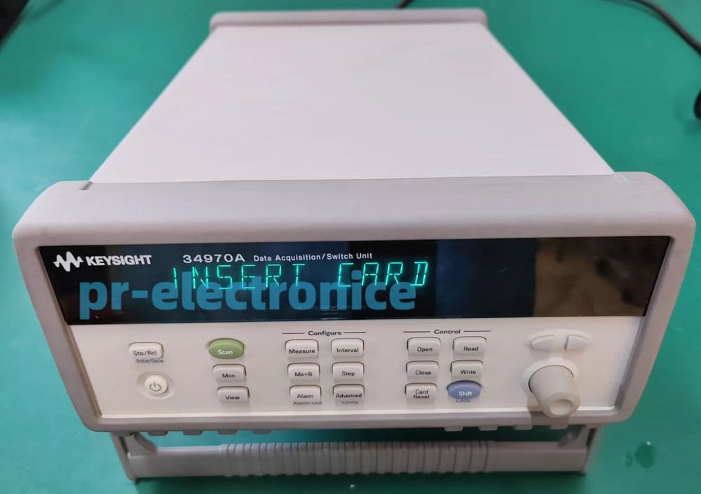Agilent/Keysight 34970A Data Acquisition Logger Switch Unit (No Module).,