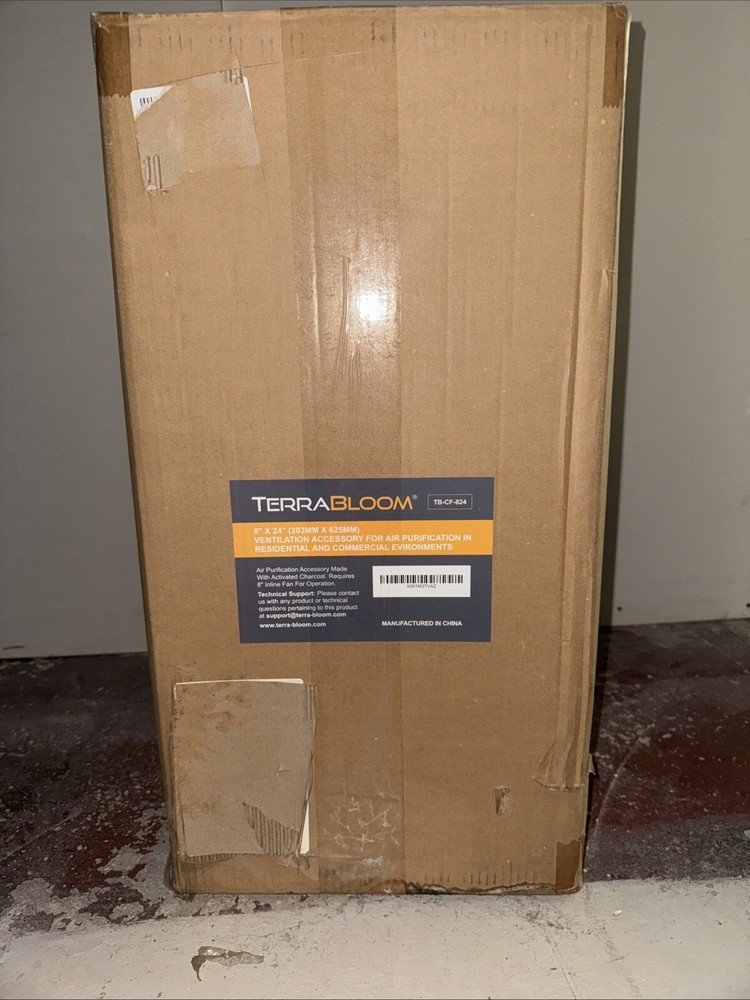 TerraBloom 8”x24” Air Purification Filter