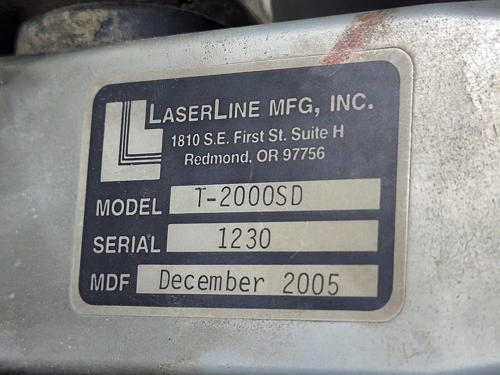 2005 LASERLINE T-2000SD Long Range Alignment Laser
