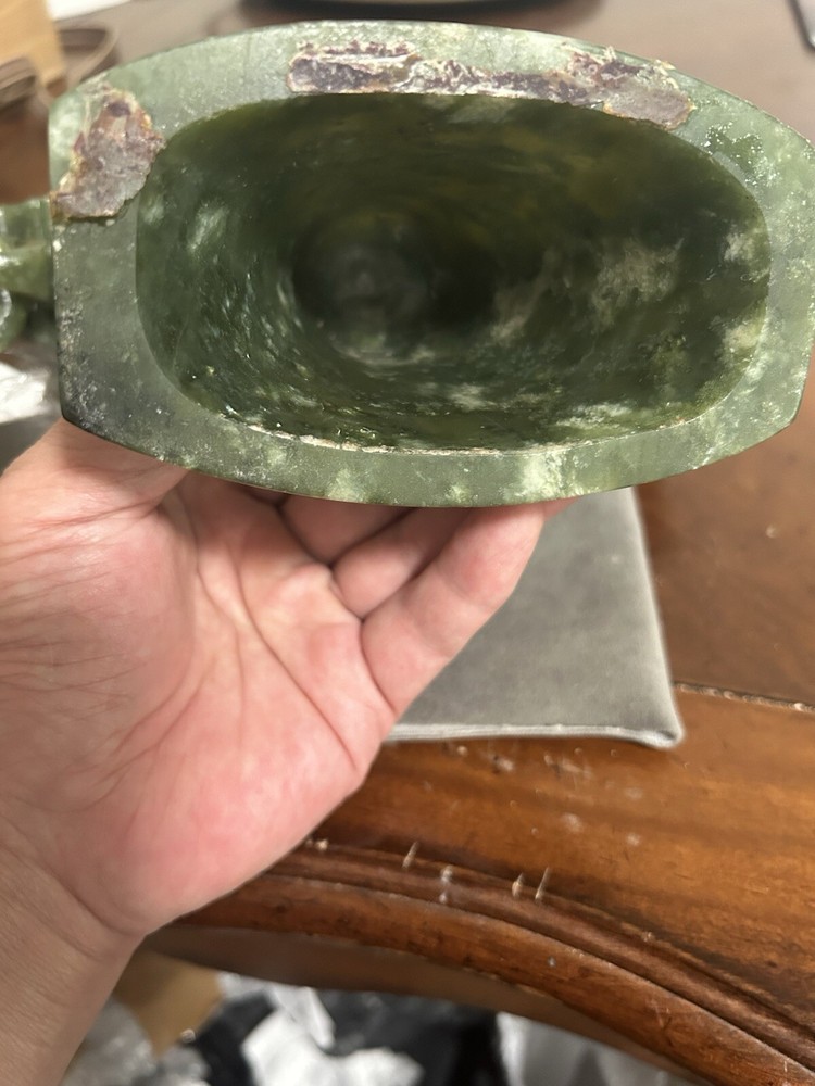 Green Jade Carved