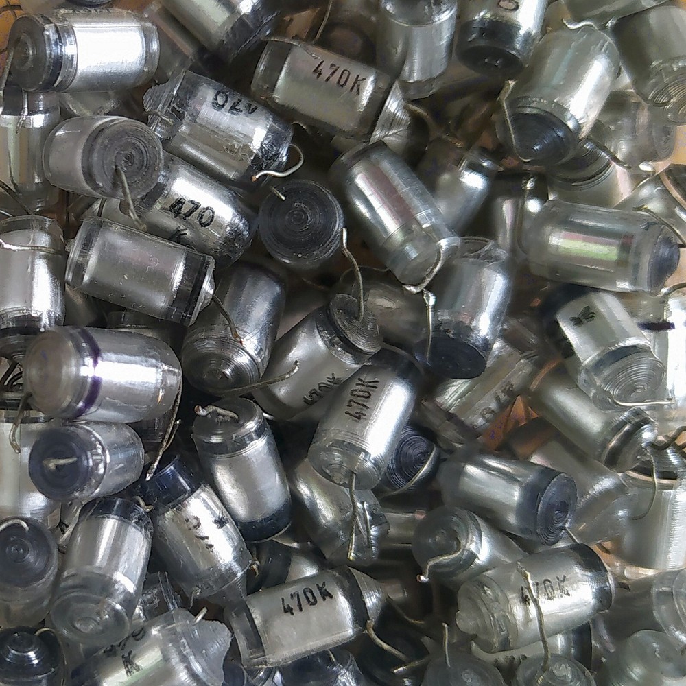 Styroflex Polystyrene Capacitor Polystyrene Capacitor Used 1nF or 470pF