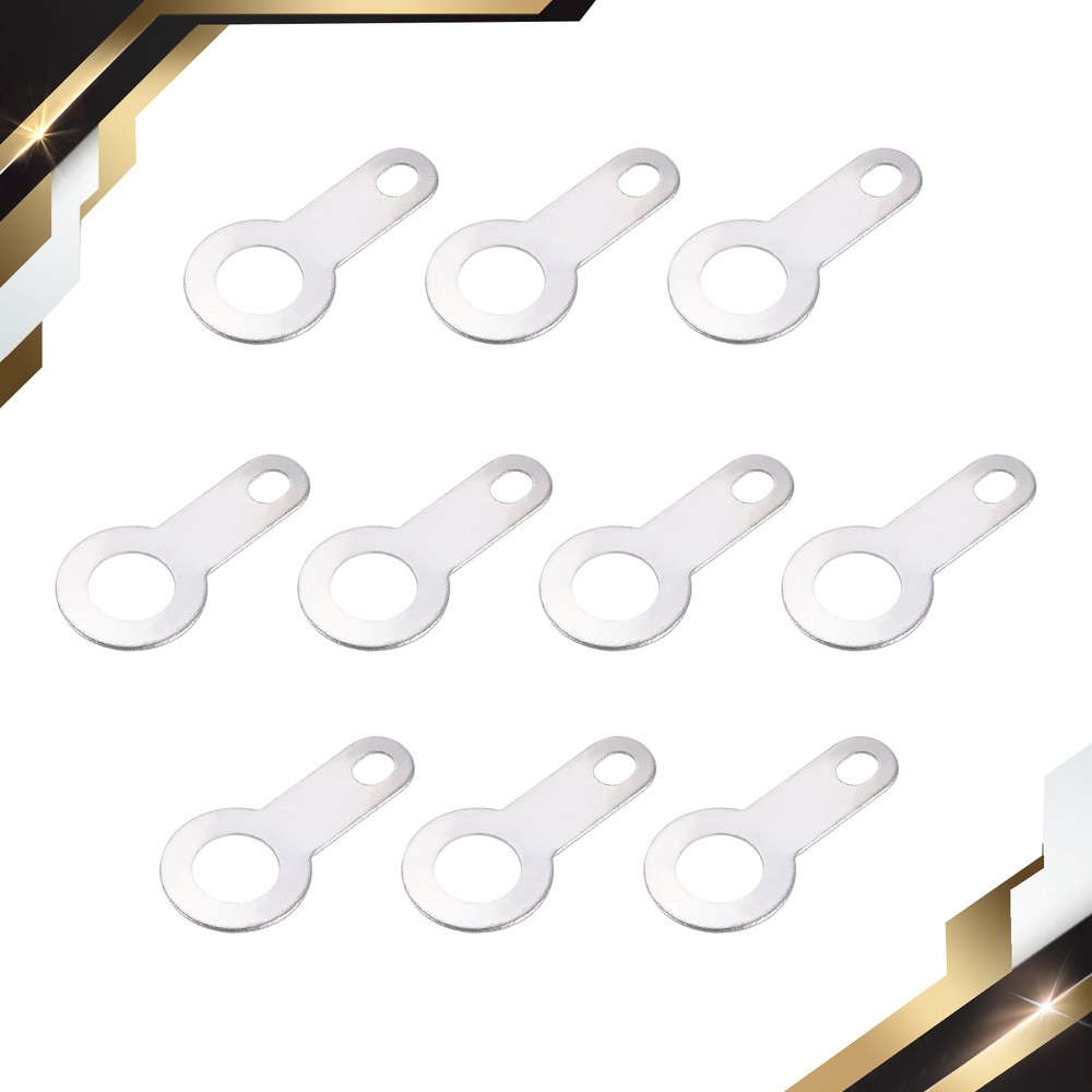 500 x PCB Soldering Lug Plate Ring Terminal 3.2mm Connection Solid Wire