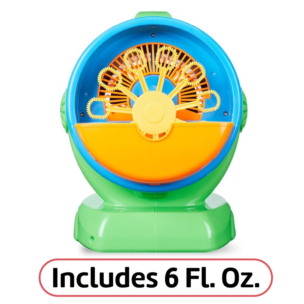 Bubble Machine for Kids Automatic Bubble Blower with 6 Wands Battery Operated