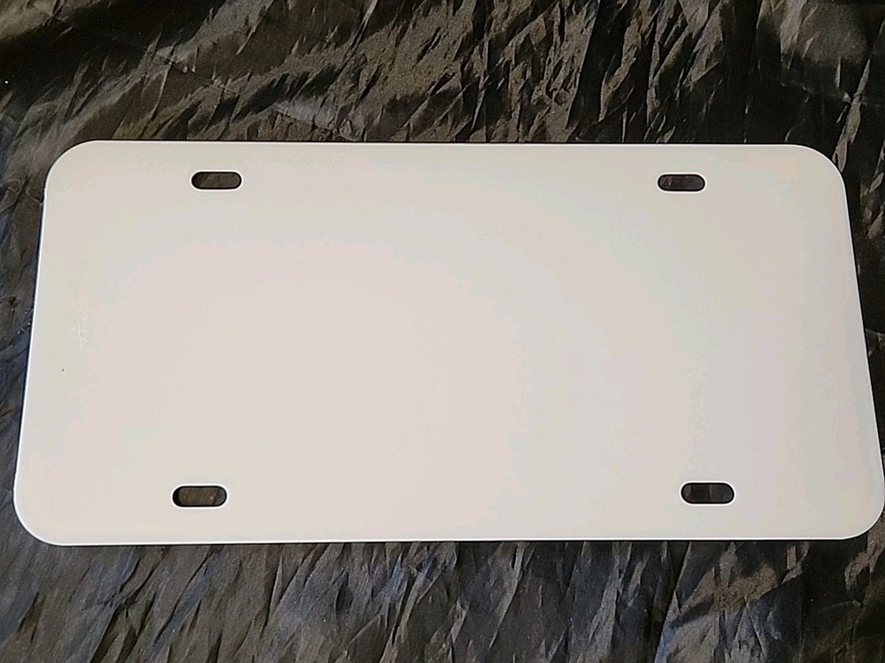 Masonic F & A M Plastic License Plate