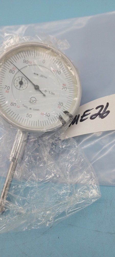 AEROSPACE 0-1.0" .001" DIAL INDICATOR WHITE DIAL Ve1