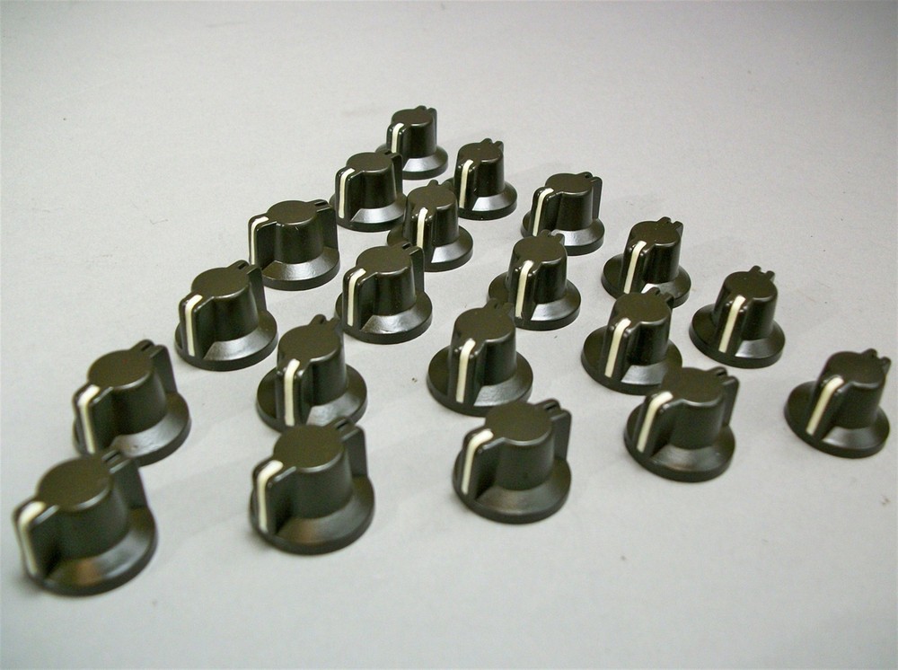 Lot of 20 pc Universal Indicator / Aerospace Control Knobs