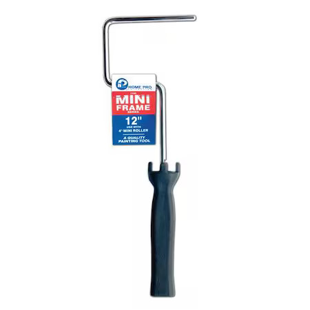 Premier 85012 Mini Paint Roller Frame, Frame, Plastic Handle, 4" Rollers