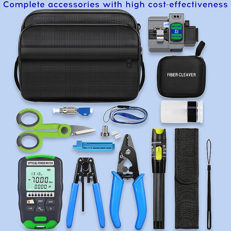 Fiber Optic Termination Tool Kit FTTH Cable Cold Welding Tool Set