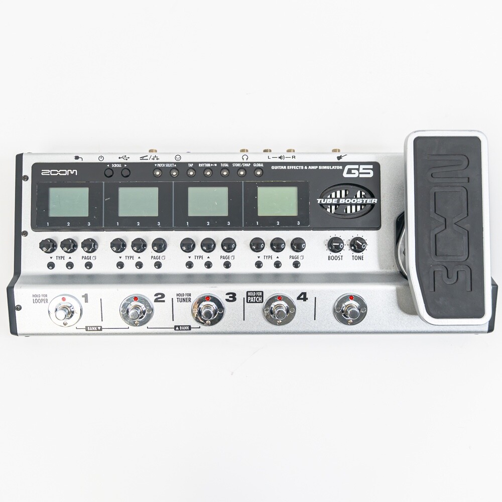 Zoom G5 Guitar Multi-Effects Processor w/ Amp Modeling and USB Interface