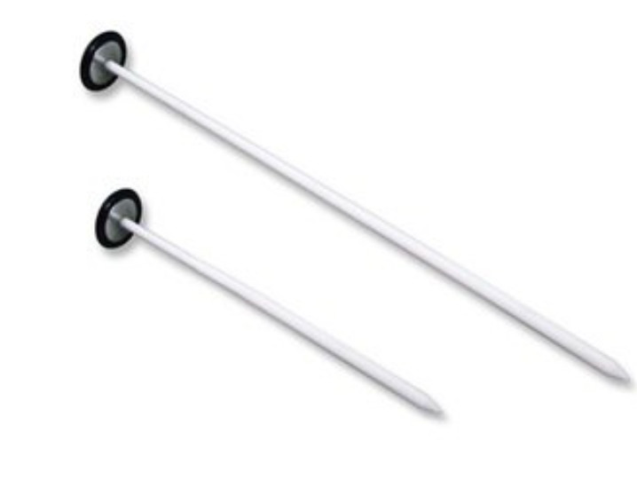 Babinski Reflex Hammer Round With Plastic Handle Thermo Plastic Rubber Head