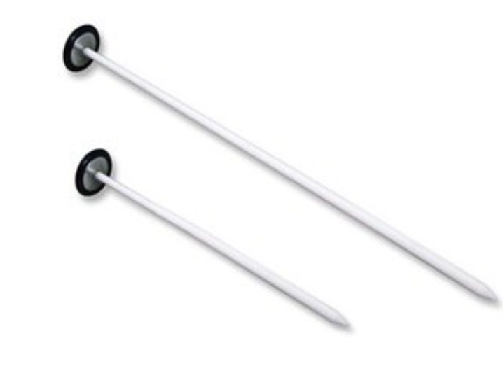 Babinski Reflex Hammer Round With Plastic Handle Thermo Plastic Rubber Head