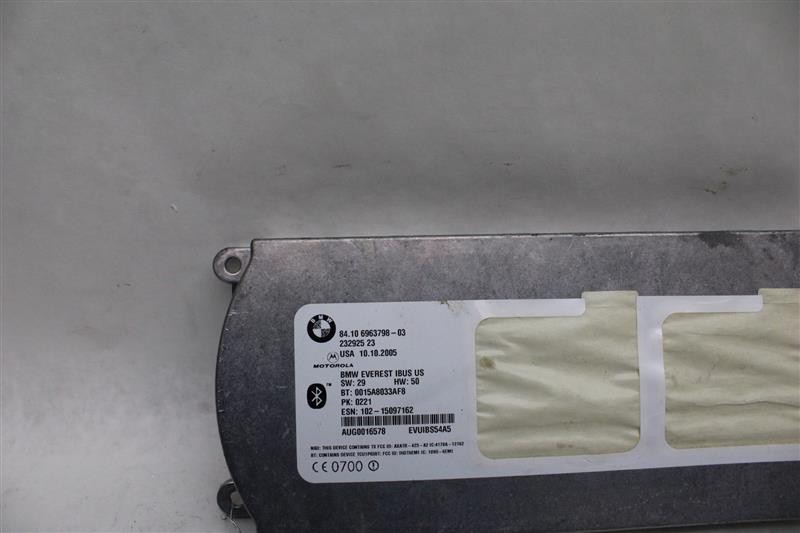 Used Telematics Interface Module fits: 2006 Bmw X5 Communication telematics cont