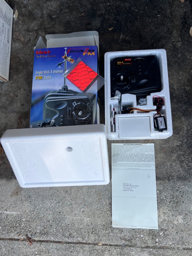 FOCUS 3SS FM RECEIVER TRANSMITTER VINTAGE