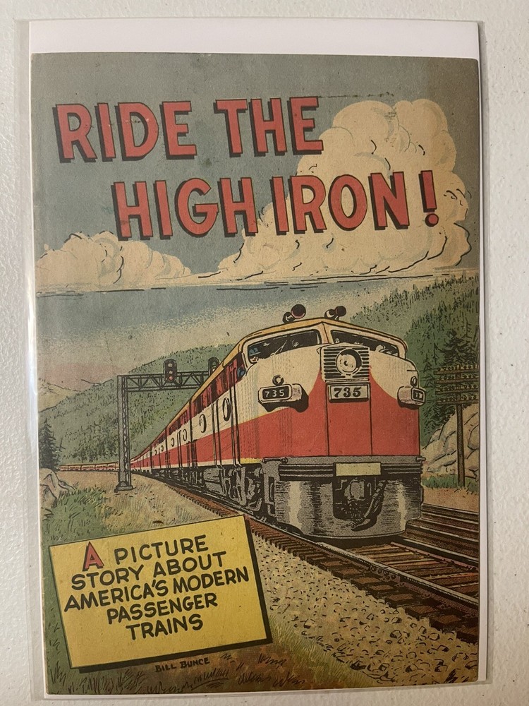 Ride the High Iron COMIC BOOK